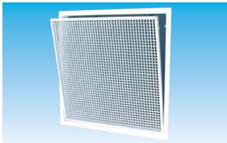 UNELVENT GRR - GRILLES DE REPRISE A MAILLES SPECIAL FAUX-PLAFOND Série GRR et GRR/CD - 1