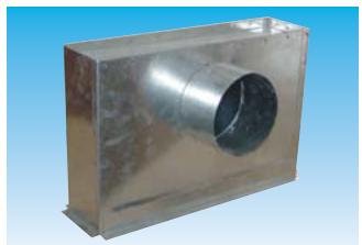 UNELVENT PLENUMS - A raccordement circulaire létéral - 1