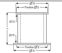 UNELVENT TAVB/T - Accessoires de montage - 16