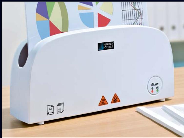 UNITED OFFICE UTB 250 A1 THERMAL BINDER - Thermo-Bindegerät UTB 250 A1 - 1