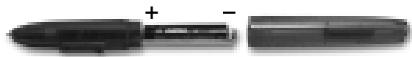 AIPTEK HYPERPEN 8000U PRO - Step 3 Insert the Battery - 1