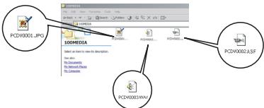AIPTEK DV 8800 - Double cliquez sur le fichier desired, et le fichier s'ouvre avec le programme qui correspond a ce type de fichiers. - 2