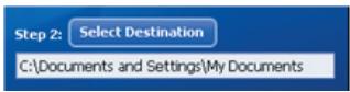 AIPTEK DV 8800 - Etape 2: Sélectionnez la destination - 1