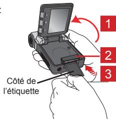 AIPTEK DV T200 - Insérer une carte mémoire (facultatif) - 1