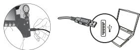 AIPTEK DV T200 - Utilisation du cable USB - 1
