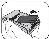 AIPTEK DV Z300 HD - Installer la batterie - 2