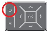 AIPTEK PICO PROJECTOR - Turning on/off your Pico Projector - 1