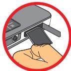 AIPTEK PICO PROJECTOR - - Insertion d'une carte mémoire (optionnel) - 1