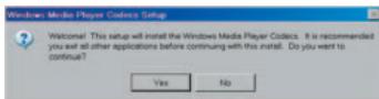 AIPTEK POCKET DV 6800 - Installer les codecs. - 1