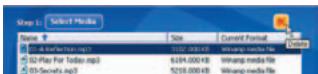 AIPTEK POCKET DV 6800 - Enlever des fichiers - 1