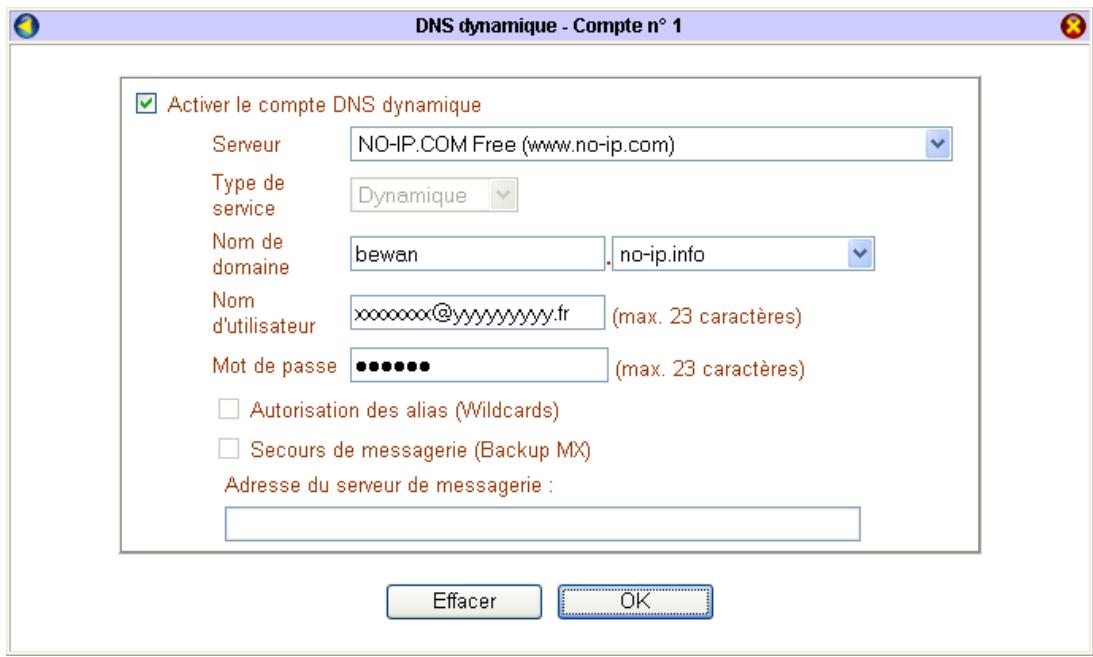BEWAN VPN BOOSTER 32I - - Add a Host - 1