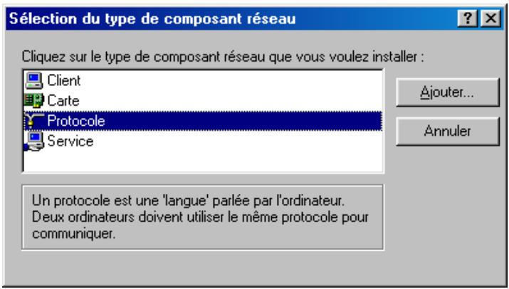 BEWAN VPN BOOSTER 32I - Installation du protocole TCP/IP - 1