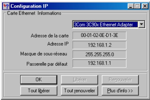BEWAN VPN BOOSTER 32I - Winipcfg - 1