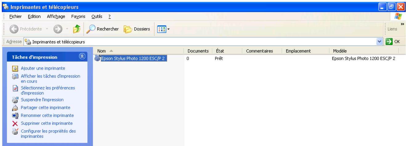 BEWAN VPN BOOSTER 32I - Fin de I'Assistant Ajout d'imprimante - 2