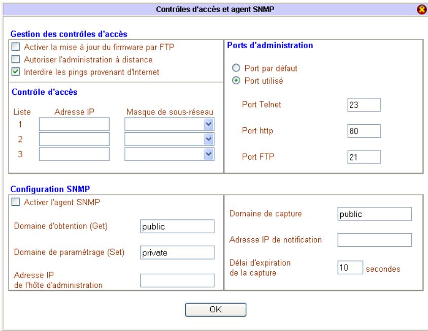 BEWAN VPN BOOSTER 32I - Gestion du contrôle d'accès - 2