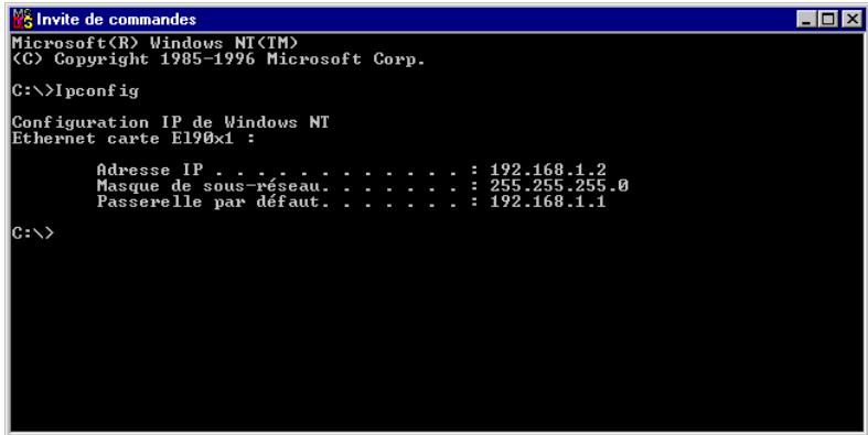 BEWAN VPN BOOSTER 32I - Ipcfg - 1