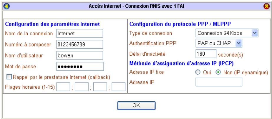BEWAN VPN BOOSTER 32I - Connexion avec 1 FAI - 1