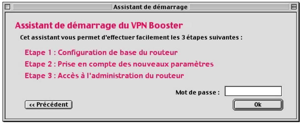 BEWAN VPN BOOSTER 32I - Configuration pour Mac OS 9 - 2
