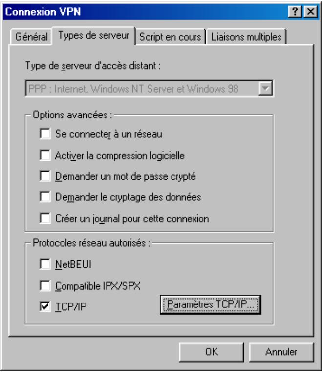 BEWAN VPN BOOSTER 32I - Sous Windows 98/Me - 6