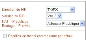 BEWAN VPN BOOSTER 32I - Paramétres TCP/IP de l'interconnexion de réseaux - 5