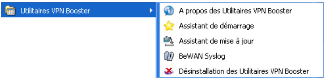 BEWAN VPN BOOSTER 32I - Procedez comme suit : - 1