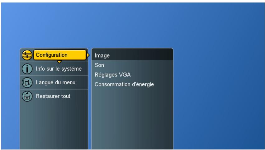 VIEWSONIC CD4200 - Visualisation des menus et des affichages à l'écran - 2