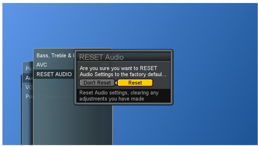 VIEWSONIC CD4200 - Reset Audio Settings - 3