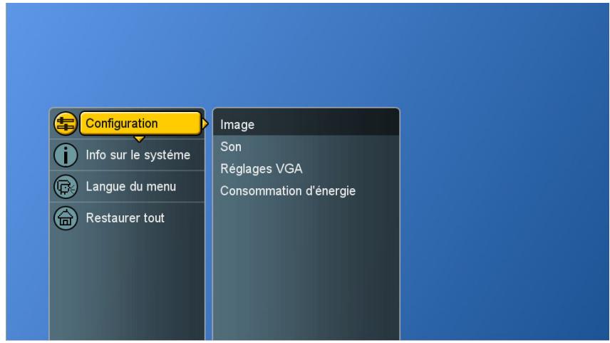 VIEWSONIC CD4200 - Réglage du paramétrage de l'image - 1