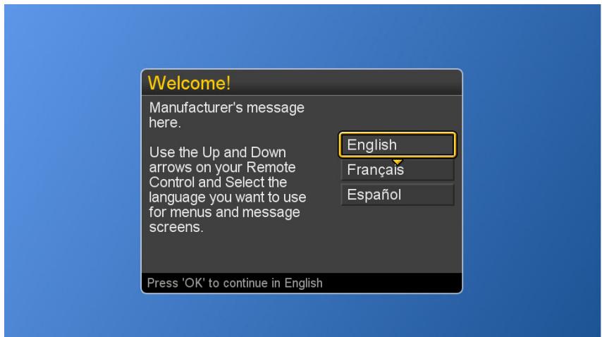 VIEWSONIC CD4200 - Language Selection - 2
