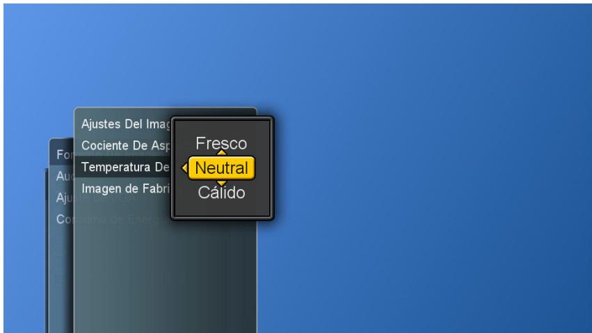 VIEWSONIC CD4200 - Ajuste de la temperatura de color - 2