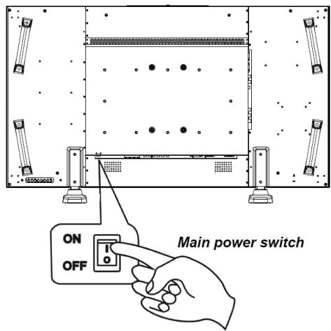 VIEWSONIC CD4636 - Modes tension ON et OFF - 1