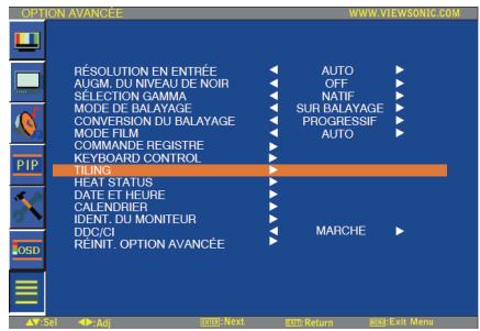 VIEWSONIC CD4636 - Keyboard control (contrôle du clavier) - 1