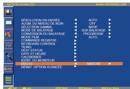 VIEWSONIC CD4636 - Identification du moniteur - 1