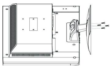 VIEWSONIC N1630W - Desinstalación de la Base - 1