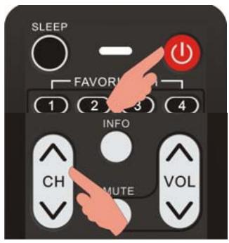 VIEWSONIC N3290W - Choisir une source de signal TV - 1