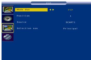 VIEWSONIC N3746W - Réglages PIP - 1