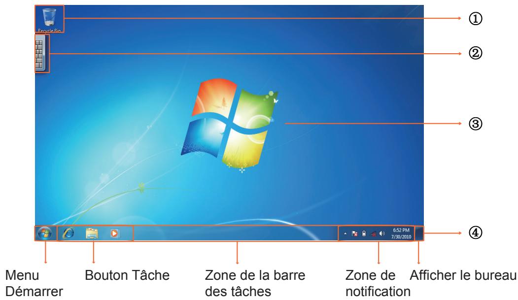 VIEWSONIC VIEWPAD 10 - Accueil (bureau) - 1