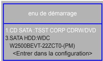 VIEWSONIC VNB131 - Ordre de priorité pour le démarrage - 1