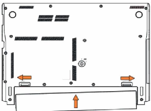 VIEWSONIC VNB131 - Installer la batterie - 1