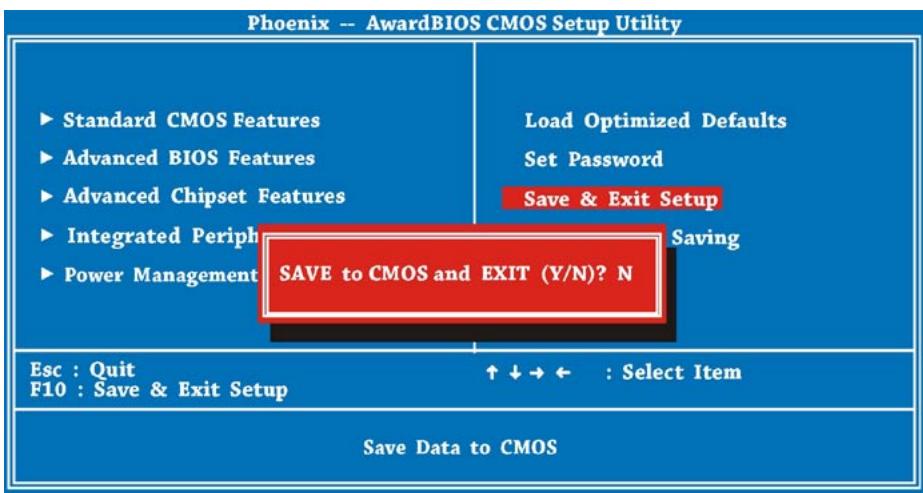 VIEWSONIC VOT530 - Enregistrer et quitter la configuration - 2