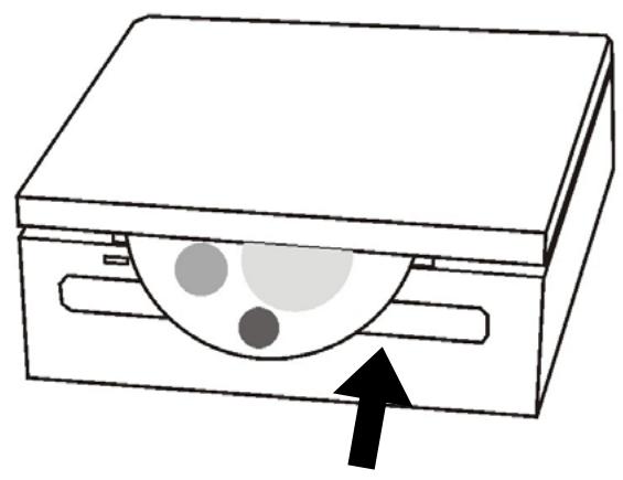 VIEWSONIC VOT530 - Insérer un disque dans le lecteur de disque optique - 2