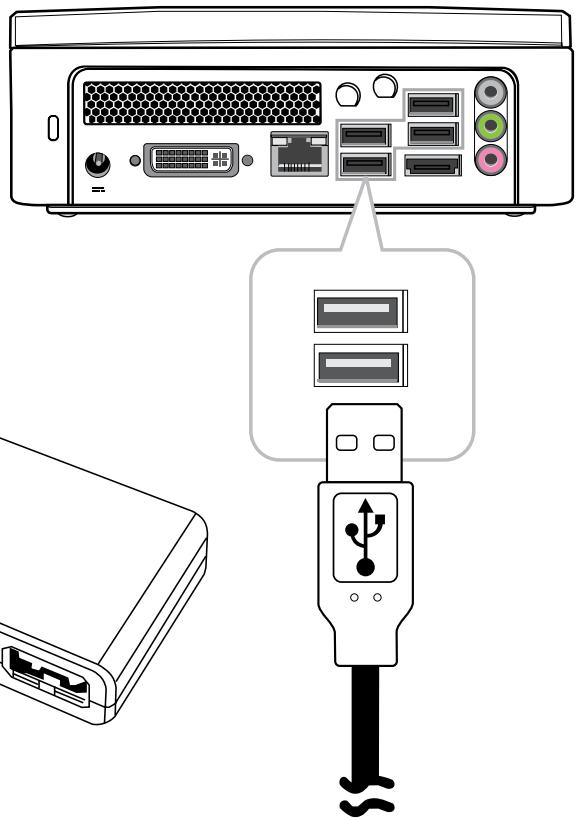 VIEWSONIC VOT530 - Branchement d'un concentrateur USB - 2
