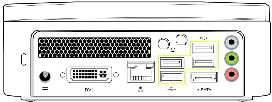VIEWSONIC VOT530 - Vue arrière - 1