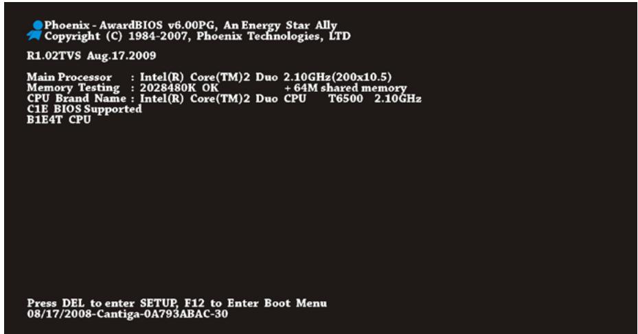 VIEWSONIC VOT530 - Configuration BIOS - 2
