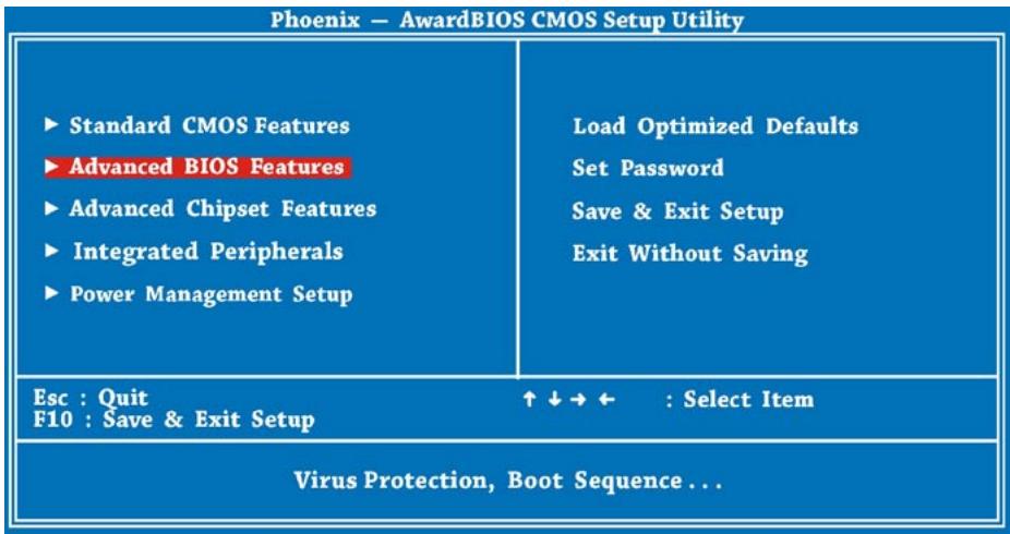 VIEWSONIC VOT530 - Fonctionnalités avancées du BIOS - 1