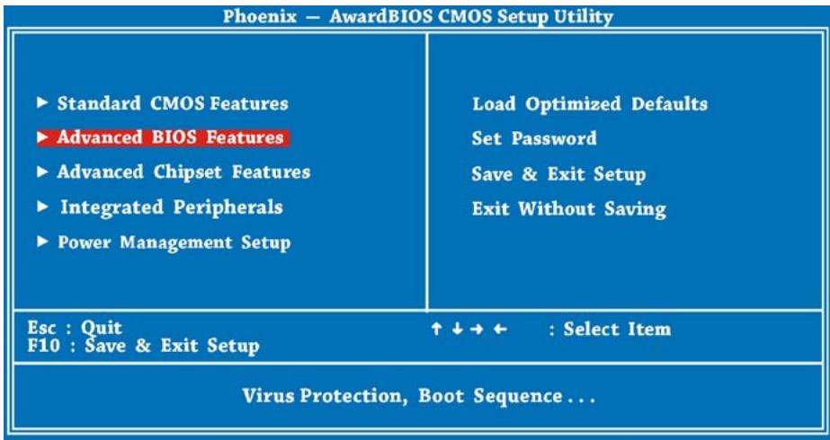 VIEWSONIC VOT550 - Fonctionnalités avancées du BIOS - 1