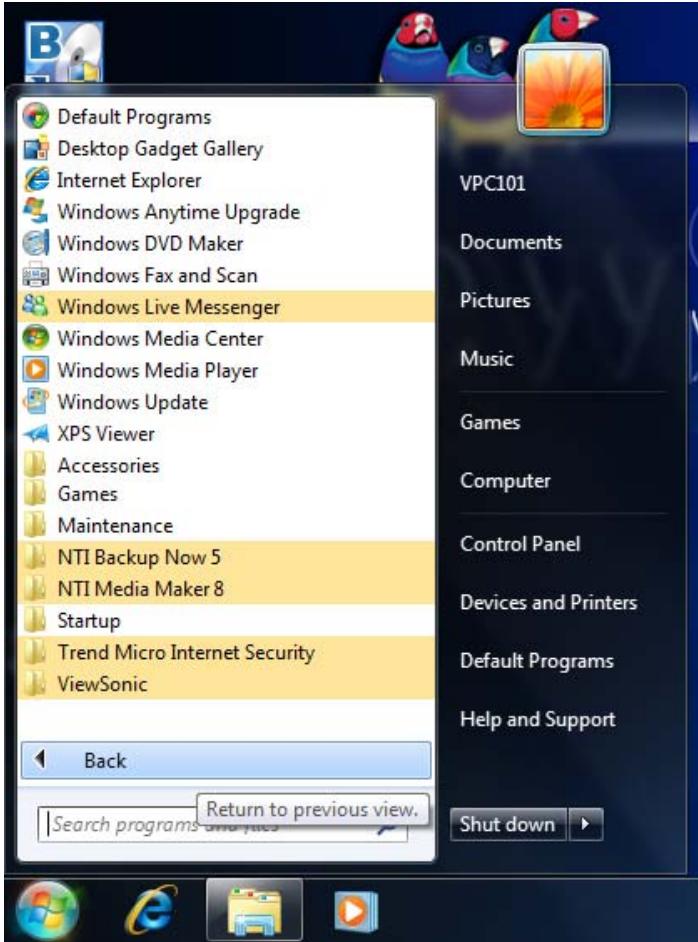 VIEWSONIC VPC101 - Exécuter Recovery Disc Creation Tool (Outil de création du disque de récupération) - 2