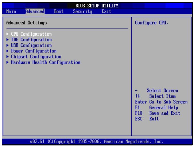 VIEWSONIC VPC190 - Sous-menu - 1