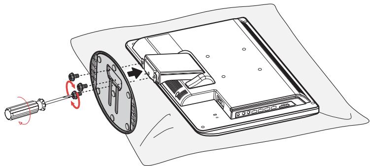 VIEWSONIC VPC190 - Fixer le support - 1