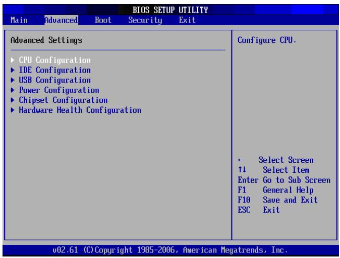 VIEWSONIC VPC190 - Menu principal - 2